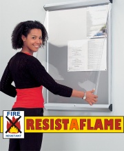 Shield Showline Solo Resist-A-Flame Notice Board